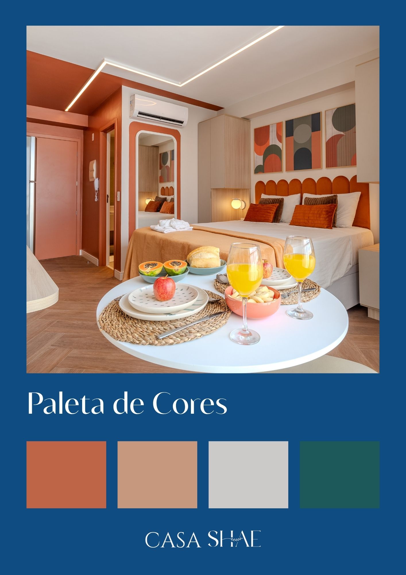 Página do guia: paleta de cores do Studio Duna